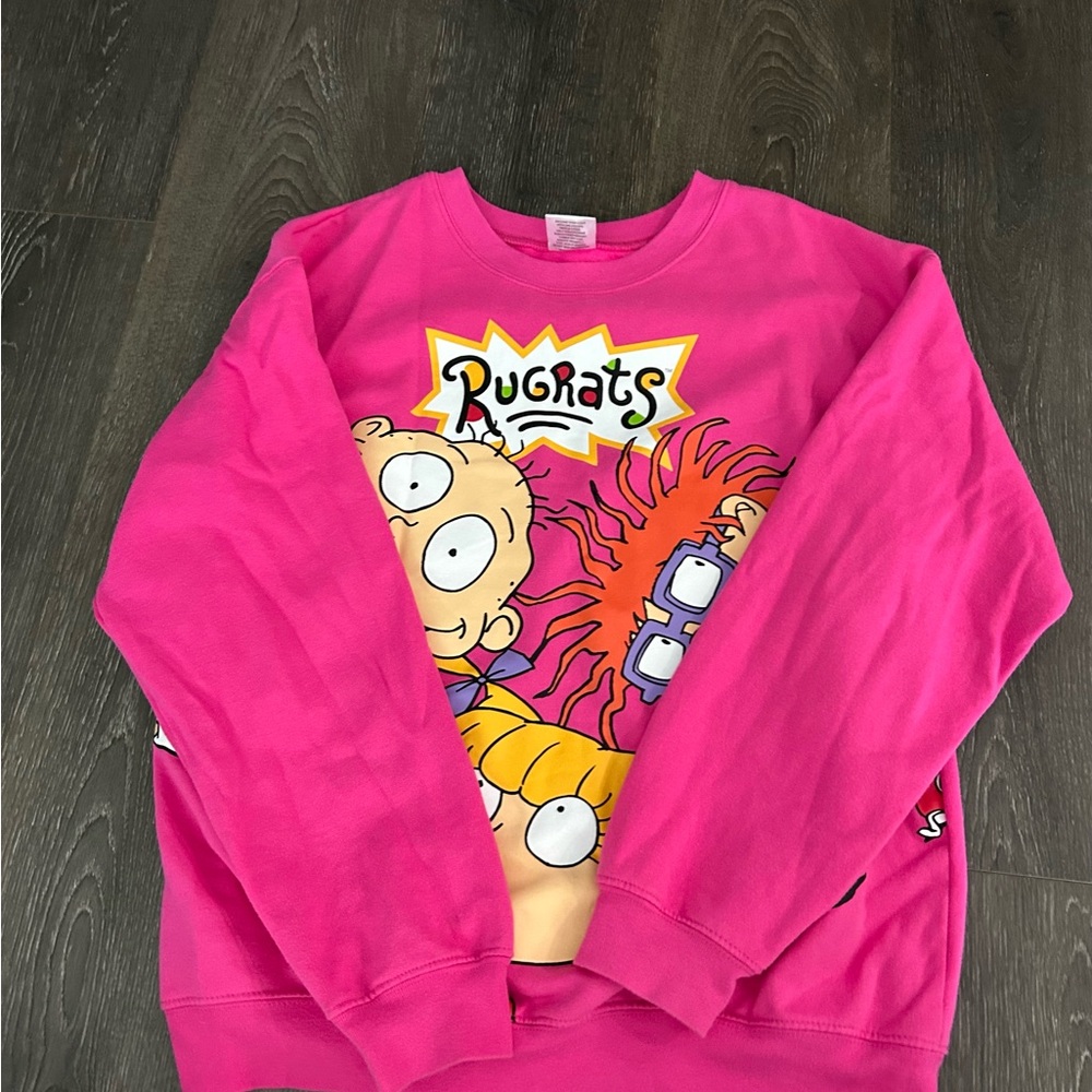 Rugrats Women’s Pink Sweatshirt
